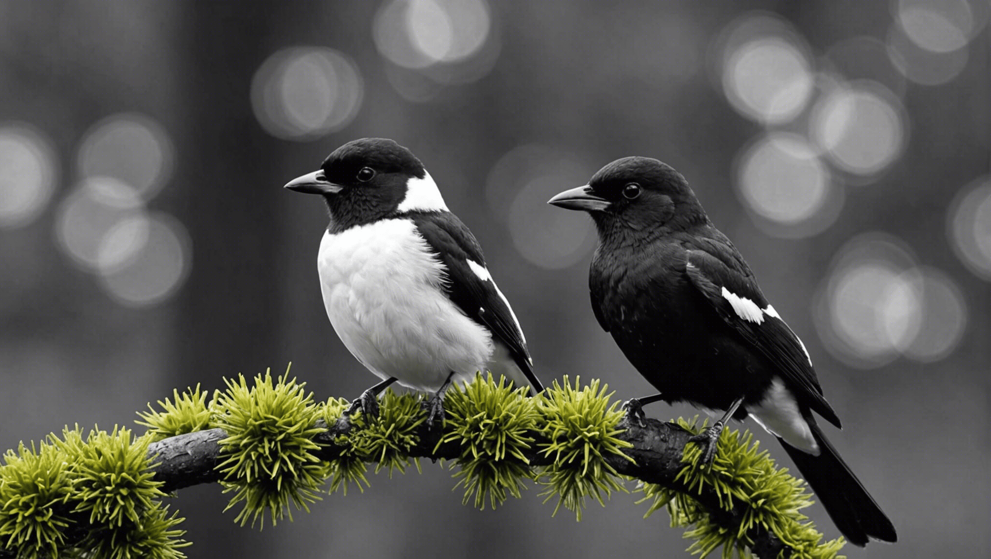 discover the allure of black and white birds and their striking contrast in nature.