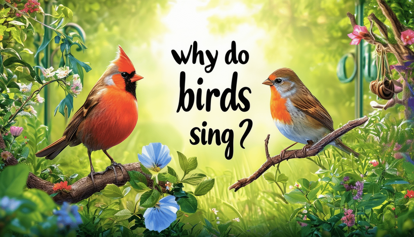 חקור את הסיבות מדוע ציפורים שרות, מהגנה על הטריטוריה שלהן ועד למשיכת בן זוג. לגלות את העולם המרתק של תקשורת עופות.