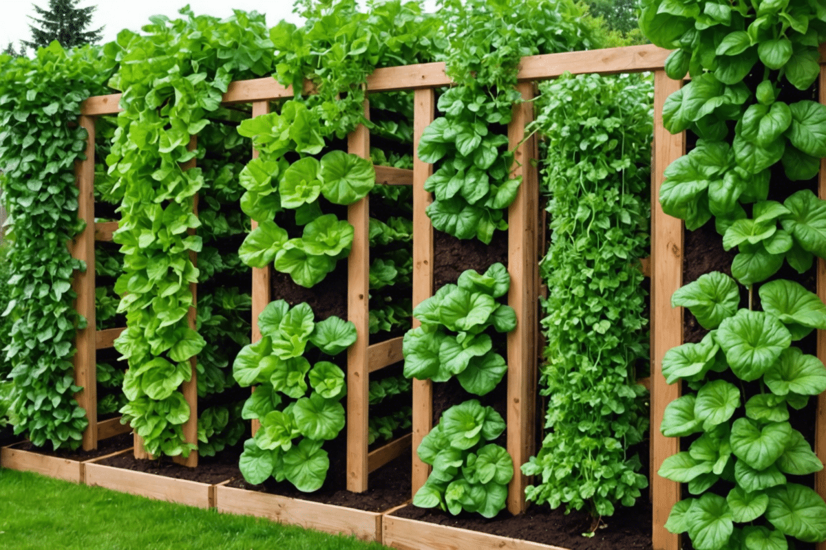 discover innovative and practical vertical vegetable gardening ideas to maximize your space and create a stunning garden.