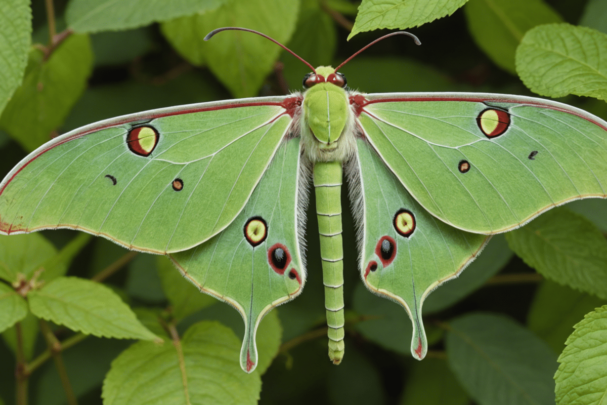 learn about the fascinating stages of luna moth caterpillar development and transformation in this comprehensive guide.