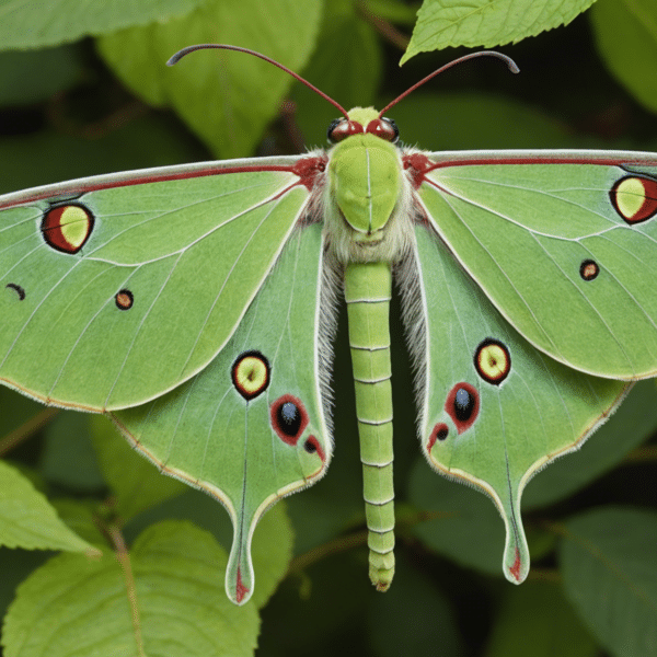 learn about the fascinating stages of luna moth caterpillar development and transformation in this comprehensive guide.